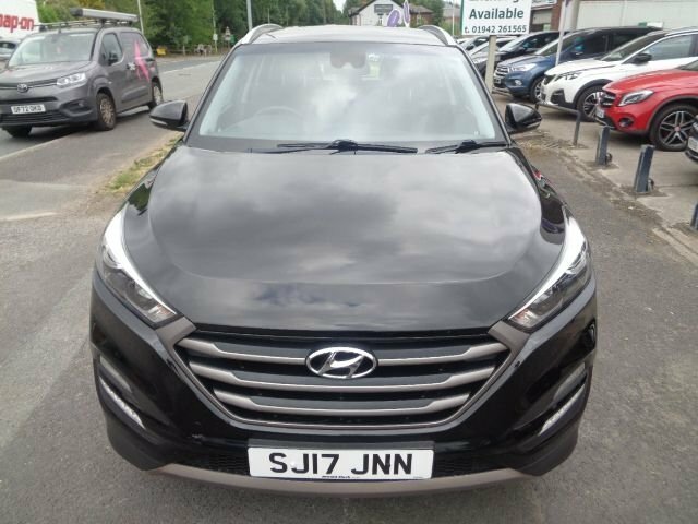 Hyundai Tucson 1.6 Gdi Blue Drive Se Suv Euro 6 SJ17JNN Black #3