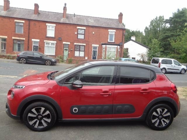 Citroen C3 1.2 Puretech Flair Hatchback Eur YH67DUV Red #5