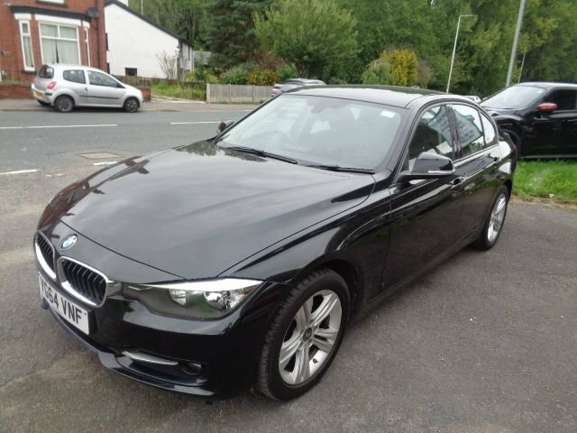 BMW 3 Series 2.0 316D Sport 114 Bhp YG64VNF Black #4