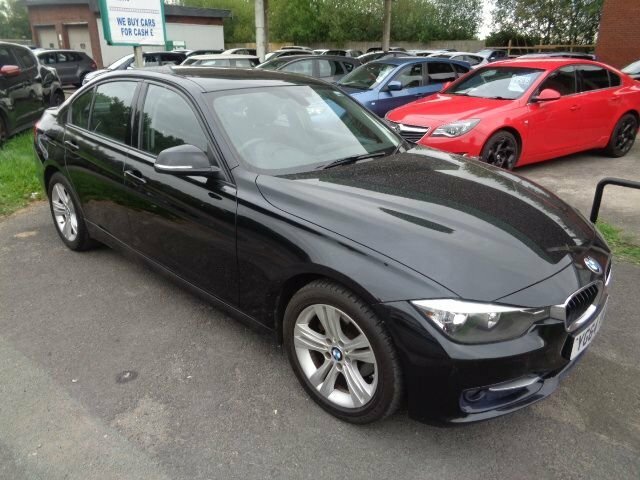 BMW 3 Series 2.0 316D Sport 114 Bhp YG64VNF Black #2