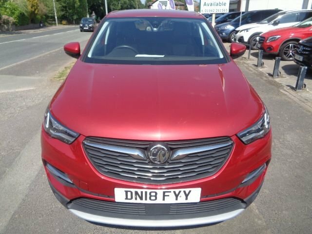 Vauxhall Grandland X 1.6 Turbo D Blueinjection Sport Nav Suv Red #2