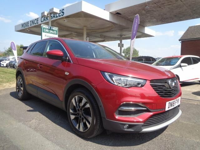 Vauxhall Grandland X 1.6 Turbo D Blueinjection Sport Nav Suv Red