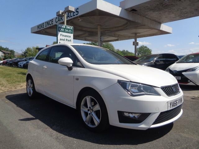 Seat Ibiza 1.2 Tsi Fr Sport Coupe Euro 6 9 White
