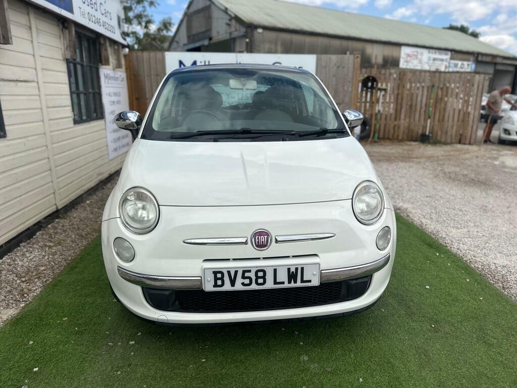 Fiat 500 1.2 Lounge Euro 4 White #4