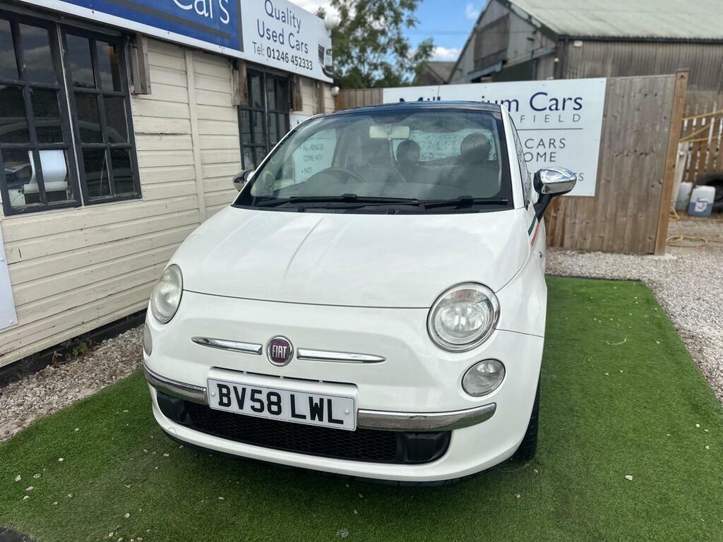 Fiat 500 1.2 Lounge Euro 4 White #5