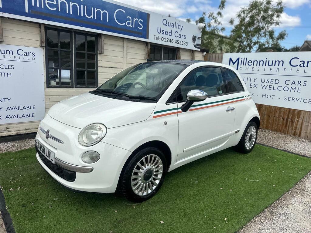 Fiat 500 1.2 Lounge Euro 4 White #2