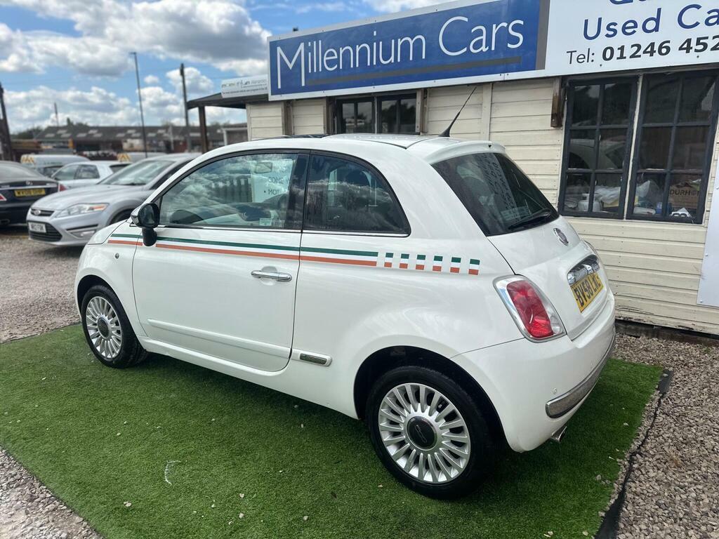 Fiat 500 1.2 Lounge Euro 4 White #6