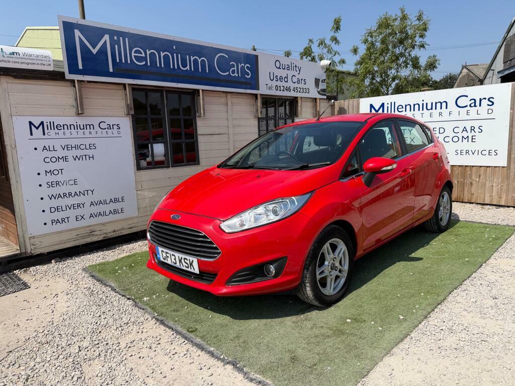 Ford Fiesta 1.0T Ecoboost Zetec Euro 5 S S Red