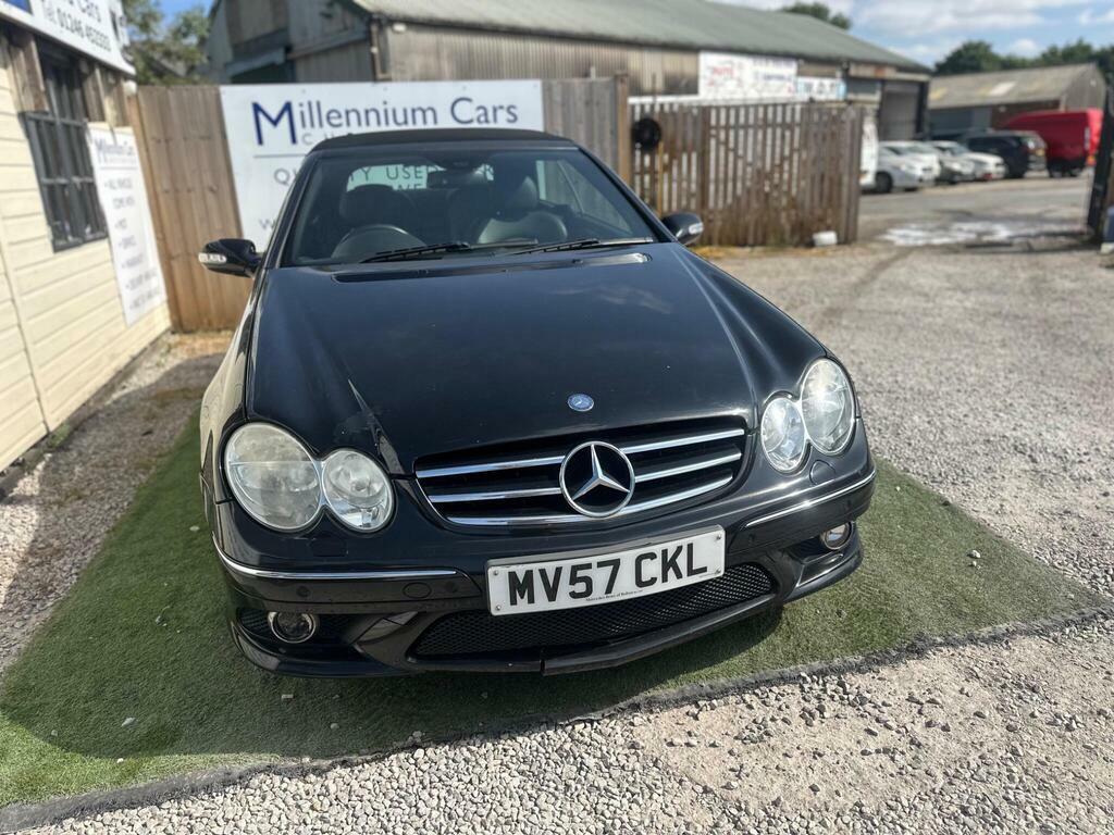Mercedes-Benz CLK 3.5 Clk350 Sport Cabriolet 7G-tronic Black #4