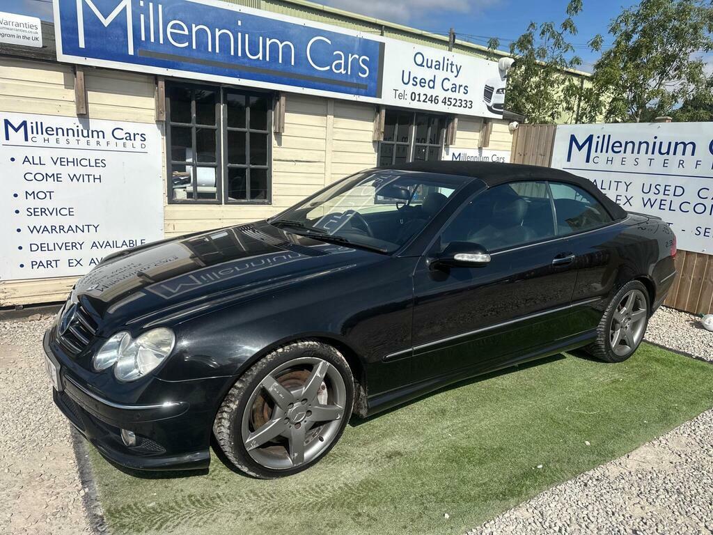 Mercedes-Benz CLK 3.5 Clk350 Sport Cabriolet 7G-tronic Black #6