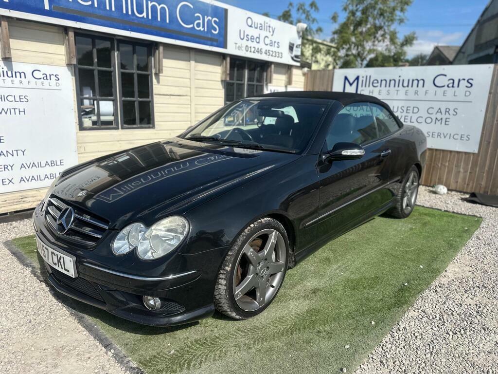 Mercedes-Benz CLK 3.5 Clk350 Sport Cabriolet 7G-tronic Black