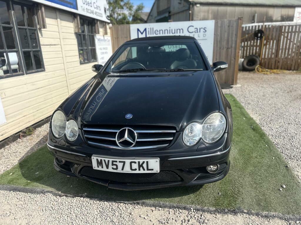 Mercedes-Benz CLK 3.5 Clk350 Sport Cabriolet 7G-tronic Black #3