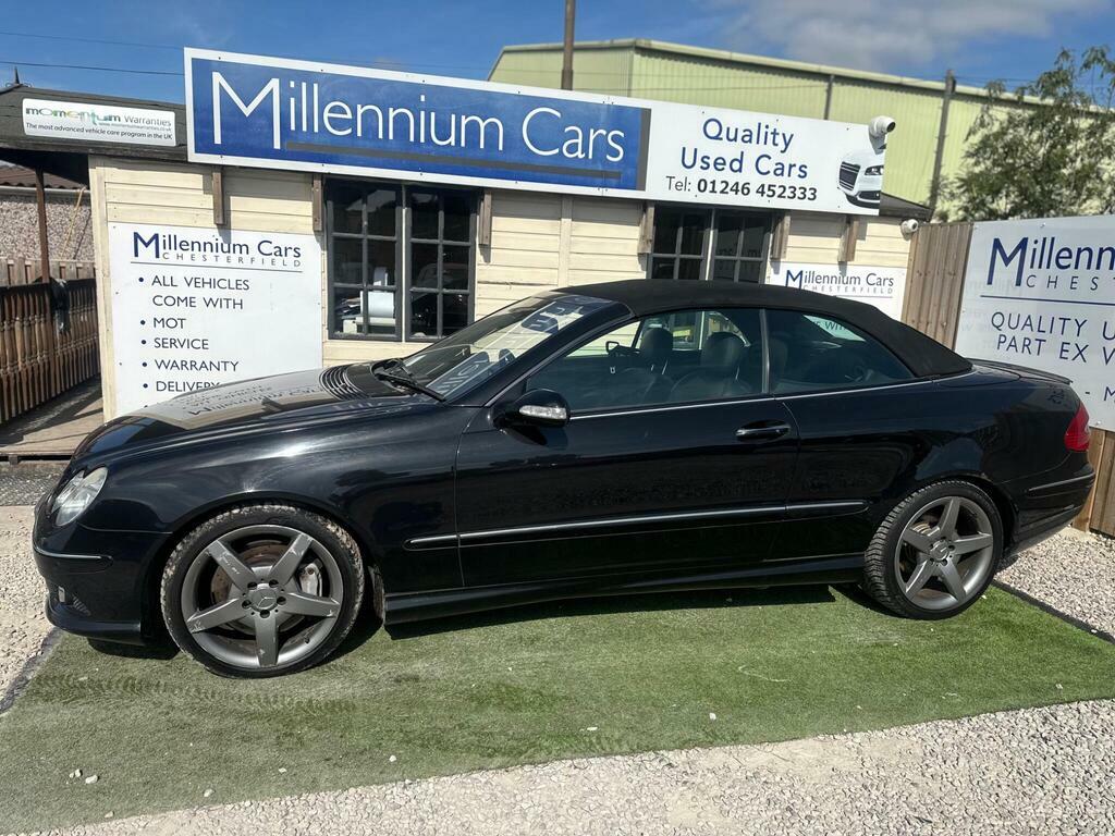 Mercedes-Benz CLK 3.5 Clk350 Sport Cabriolet 7G-tronic Black #5