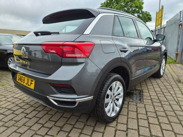 Volkswagen T-Roc Tdi Se Suv SN68JLF Grey #6
