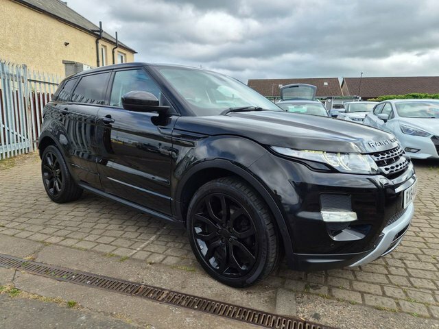 Land Rover Range Rover Evoque Sd4 Dynamic Suv Black