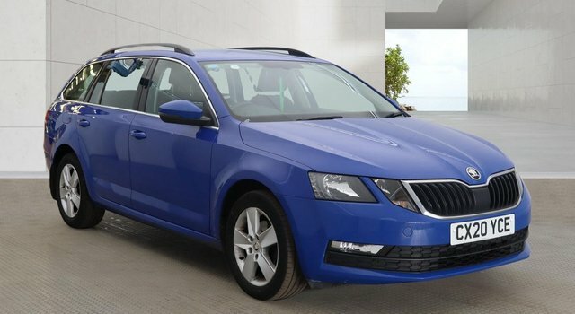 Skoda Octavia Tdi Se Technology Estate Blue