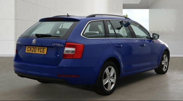 Skoda Octavia Tdi Se Technology Estate Blue #4