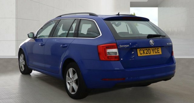 Skoda Octavia Tdi Se Technology Estate Blue #3