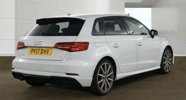 Audi A3 Tdi Black Edition Sportback PY17DVV White #5