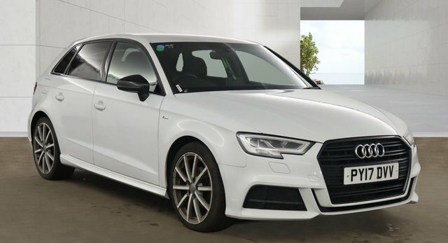 Audi A3 Tdi Black Edition Sportback PY17DVV White #2