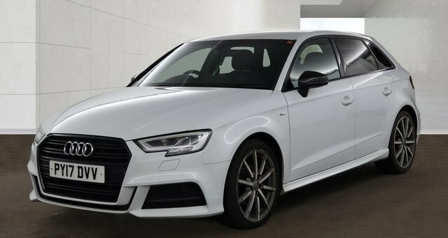 Audi A3 Tdi Black Edition Sportback PY17DVV White #3