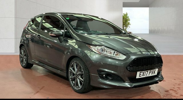 Ford Fiesta Ecoboost St-line Hatchback EX17PVK Grey