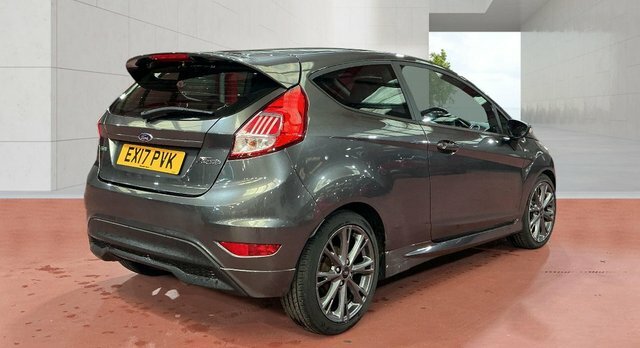 Ford Fiesta Ecoboost St-line Hatchback EX17PVK Grey #4