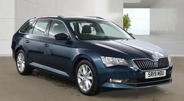 Skoda Superb Tdi Se Estate Blue