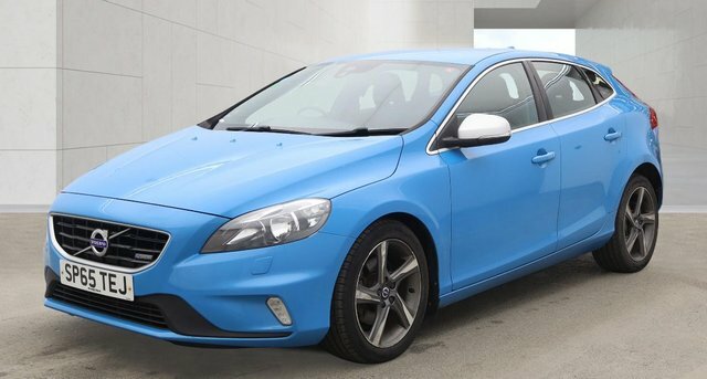Volvo V40 D2 R-design Hatchback SP65TEJ Blue #2