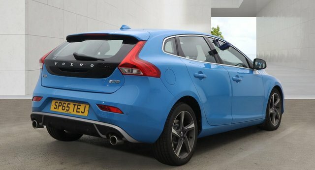 Volvo V40 D2 R-design Hatchback SP65TEJ Blue #4