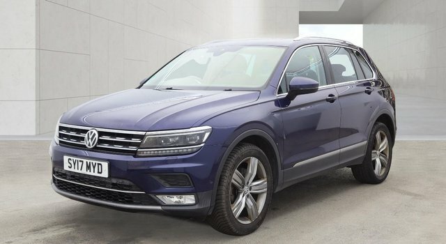 Volkswagen Tiguan Tdi Bluemotion Tech Sel SY17MYD Blue #2