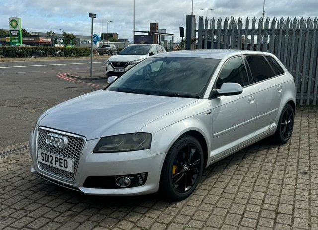 Audi A3 Hatchback 2.0 Tdi S Line S Tronic Euro 5 Ss Blue #3