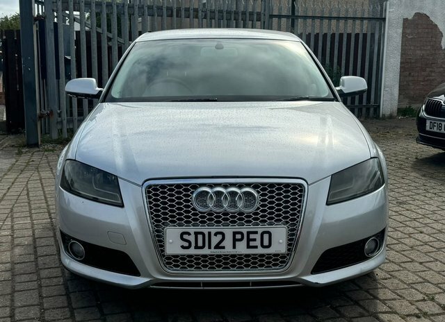 Audi A3 Hatchback 2.0 Tdi S Line S Tronic Euro 5 Ss Blue #2