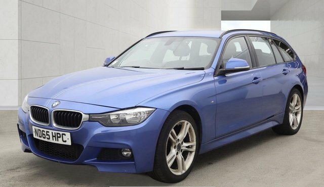 BMW 3 Series 320D M Sport Touring ND65HPC Blue #2