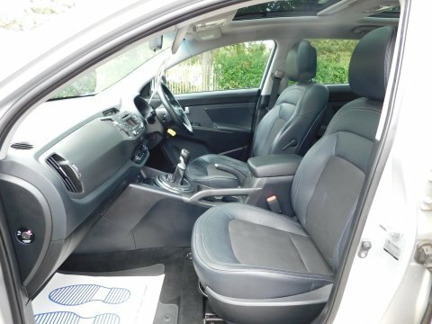 Kia Sportage Crdi 2 MV12UHJ Silver #6