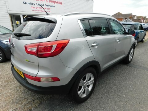 Kia Sportage Crdi 2 MV12UHJ Silver #3