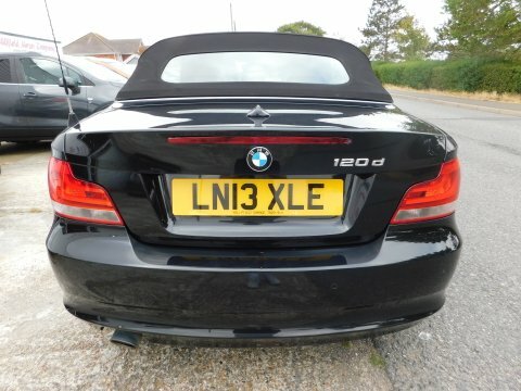 BMW 1 Series Convertible Black #13