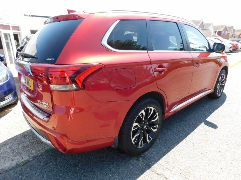Mitsubishi Outlander Phev Gx 4Hs Red #4