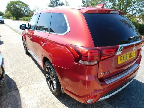 Mitsubishi Outlander Phev Gx 4Hs Red #6