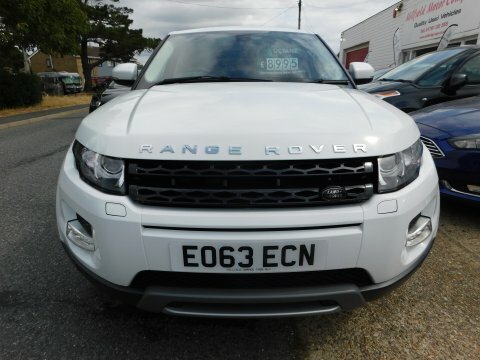 Land Rover Range Rover Evoque Sd4 Pure Tech White #4