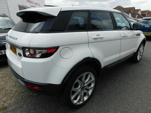 Land Rover Range Rover Evoque Sd4 Pure Tech White #6