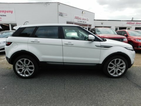 Land Rover Range Rover Evoque Sd4 Pure Tech White #2