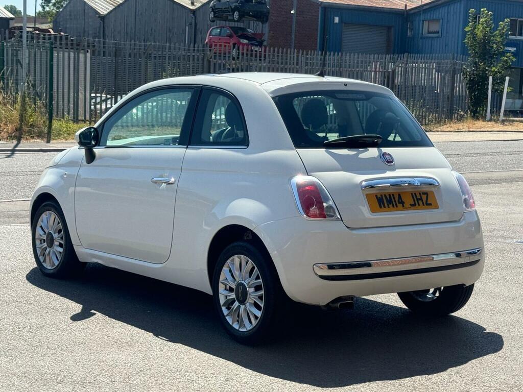Fiat 500 1.2 Lounge Euro 6 Ss White #6