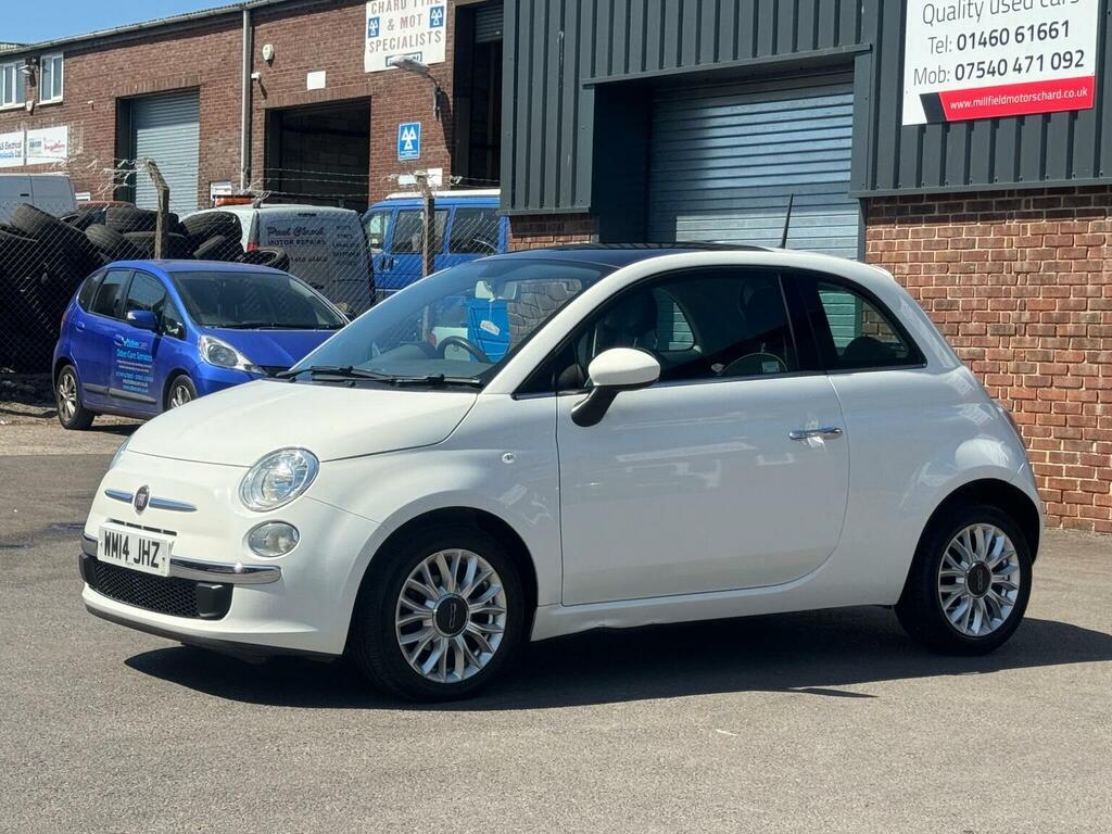 Fiat 500 1.2 Lounge Euro 6 Ss White #3
