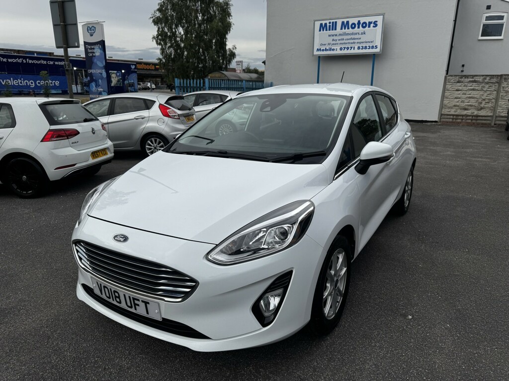 Ford Fiesta 1.0 T Ecoboost Zetec 2018 White