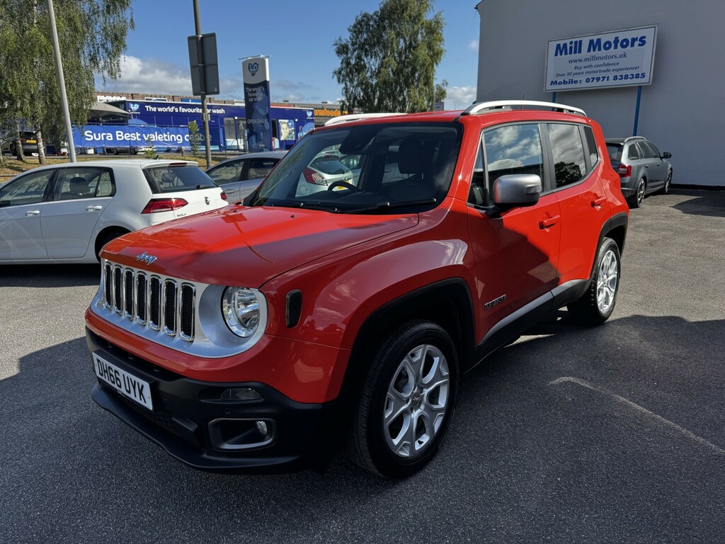 Jeep Renegade 1.6 Renegade My17 Limited 1.6 Multijet Ii 120Hp 2 Orange