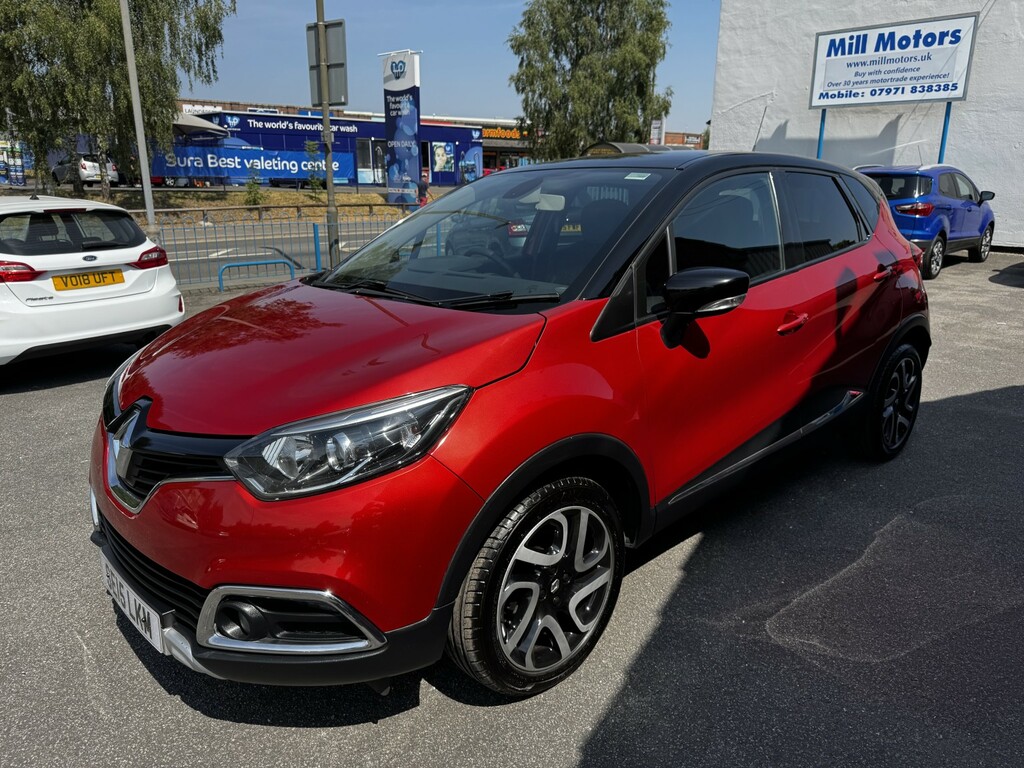 Renault Captur 1.5 Signature Energy Dci 90 Stop Start Red