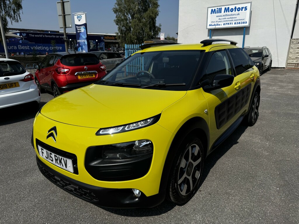 Citroen C4 Cactus 1.6 Bluehdi Flair Yellow #2