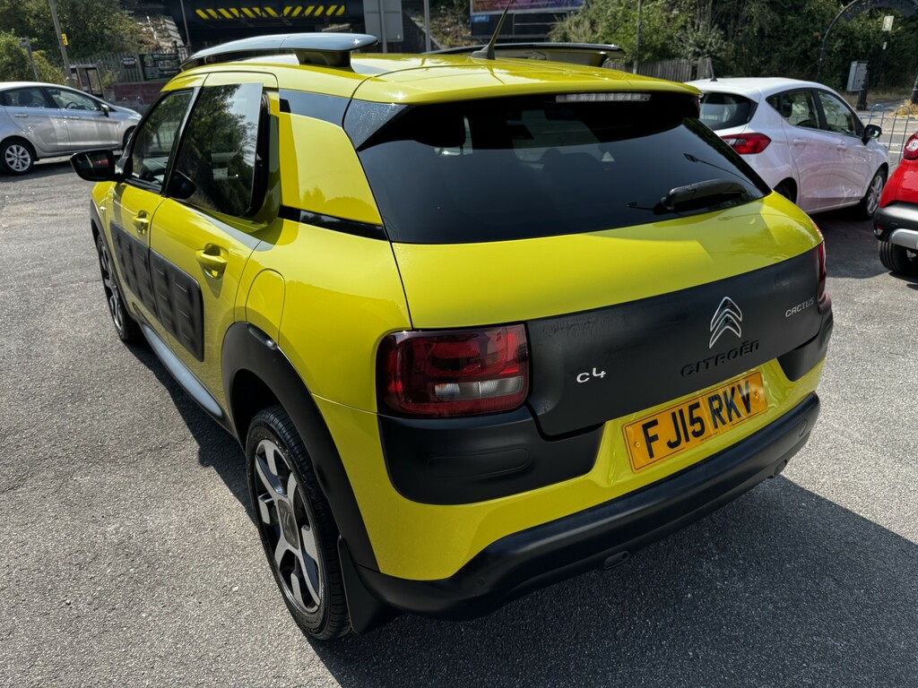 Citroen C4 Cactus 1.6 Bluehdi Flair Yellow #4