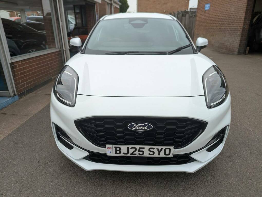 Ford Puma 1.0 Ecoboost Hybrid Mhev St-line Dct White #6